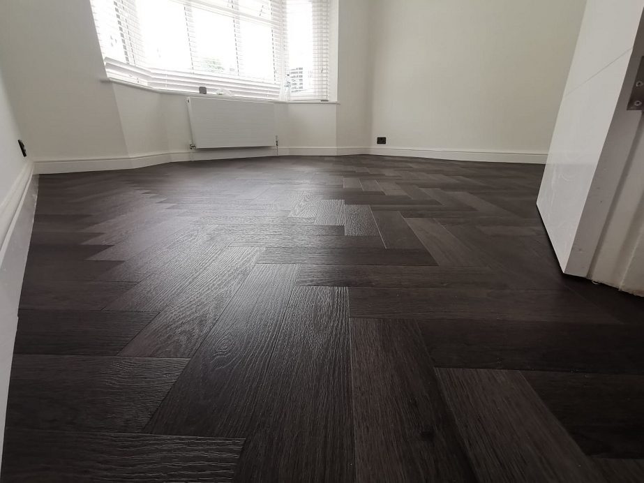 herringbone lvt flooring